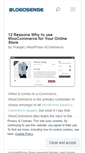 Mobile Screenshot of blogosense.com